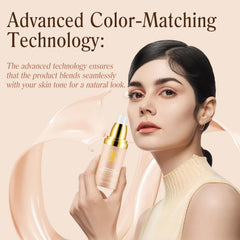 JIMYAUQIN before and after split-face demonstrating natural coverage