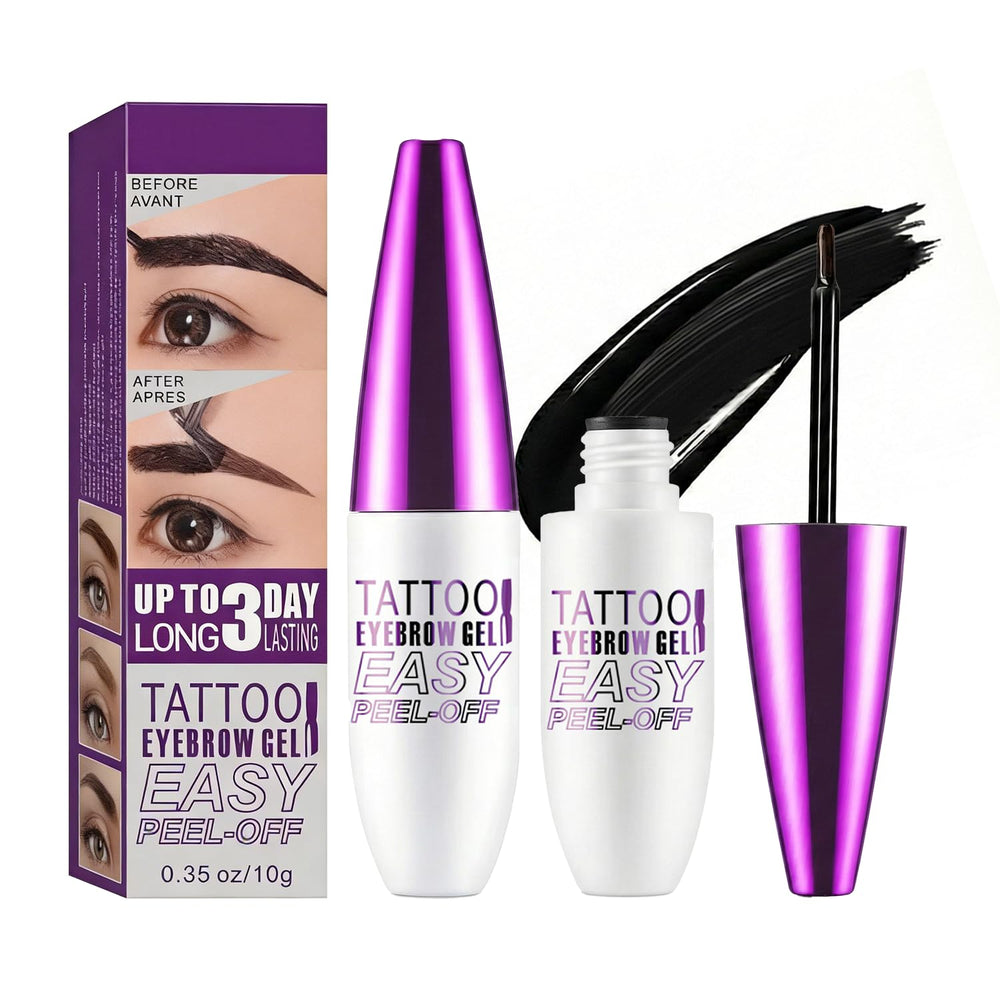 JIMYAUQIN front packaging showing compact two-piece brow kit and benefits