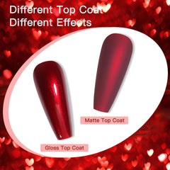 JimysCo painted hand in lifestyle scene showing wearable burgundy elegance benefit