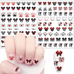 JinPren valentines manicure on hands in cozy setting showcasing playful nail décor