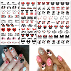 JinPren decorated nails sealed with top coat for longer-lasting glossy finish