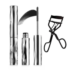 Jiodama metal-wand mascara front packaging showing sleek tube and branding for easy identification