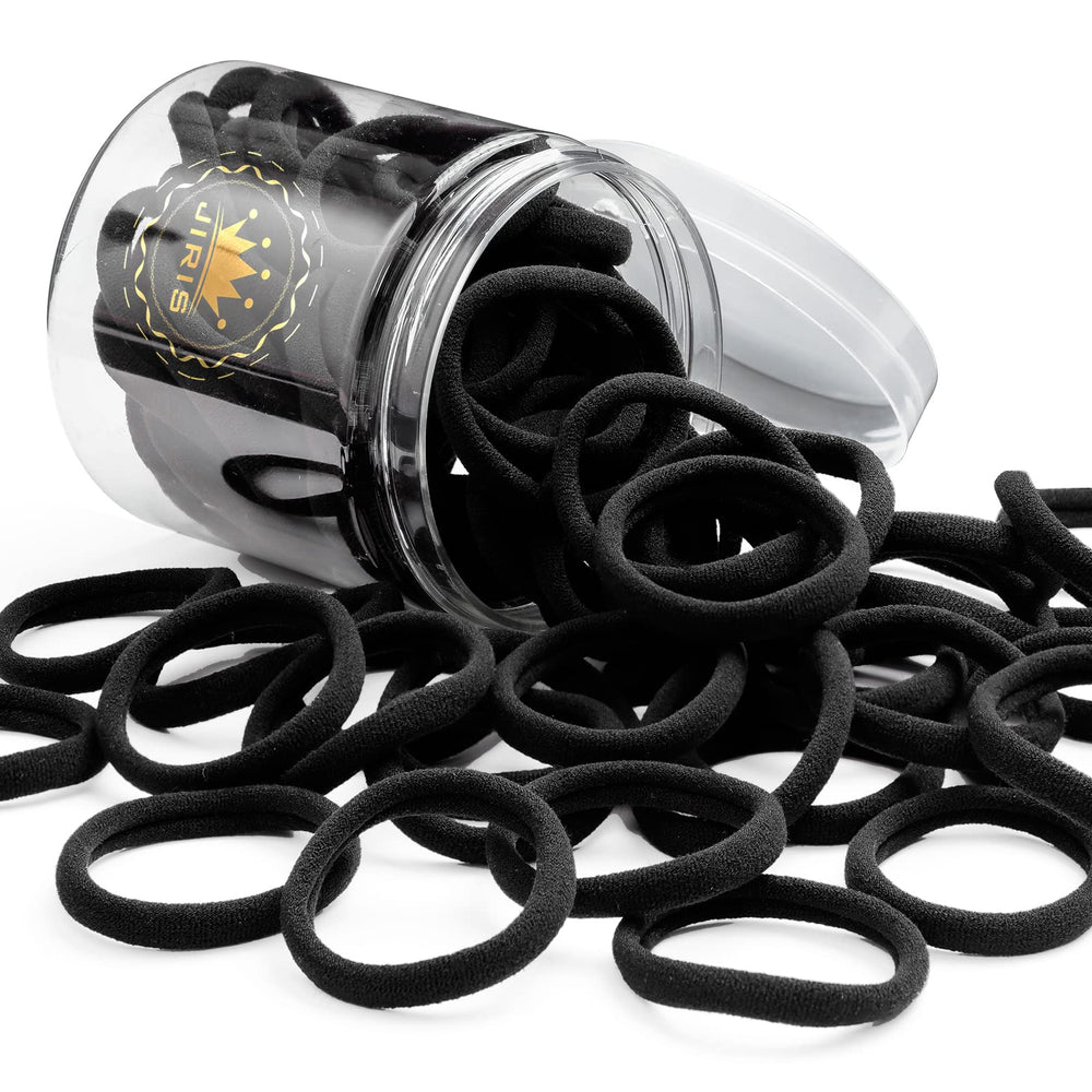 JIRIS clear jar packaging neatly storing fifty ties, easy organization benefit