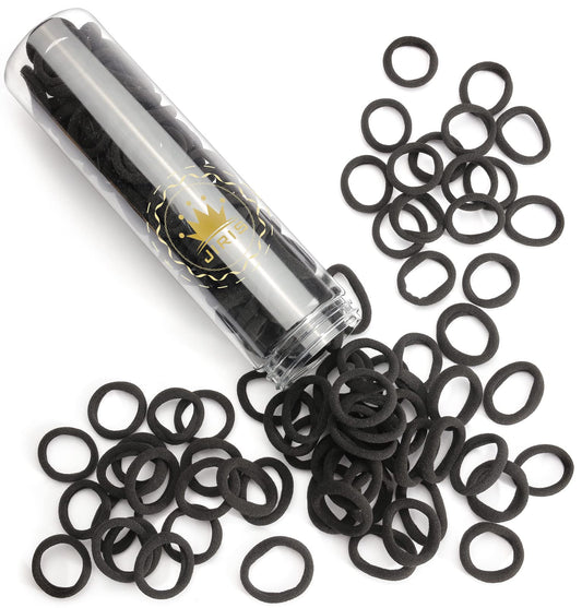 JIRIS front packaging showing 100-piece hair ties and bulk value benefit