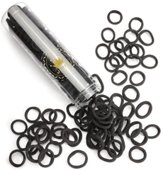 JIRIS front packaging showing 100-piece hair ties and bulk value benefit