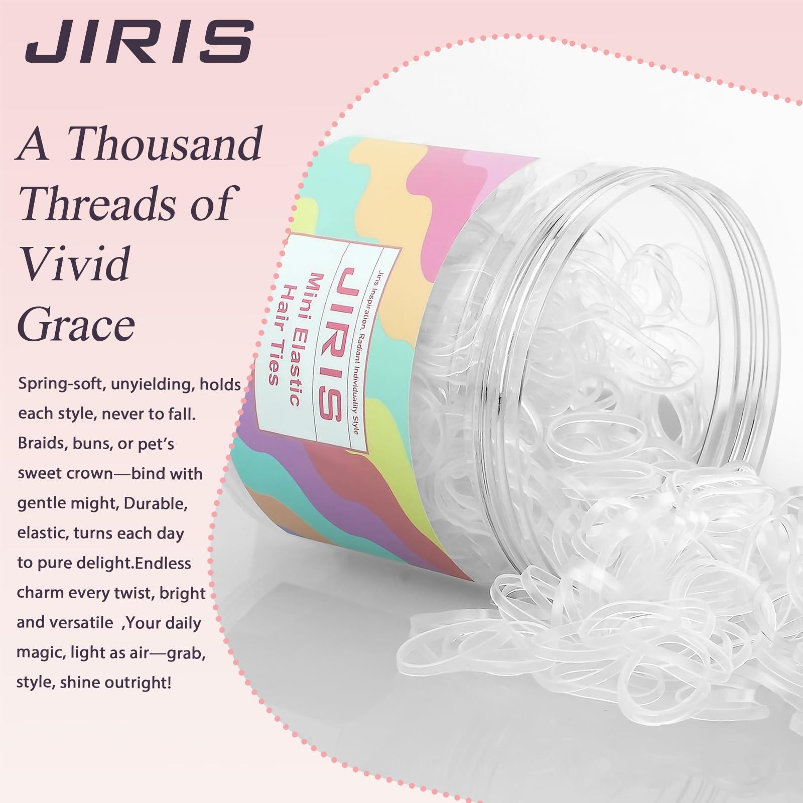 JIRIS bands in a casual kids lifestyle scene for everyday gentle styling convenience
