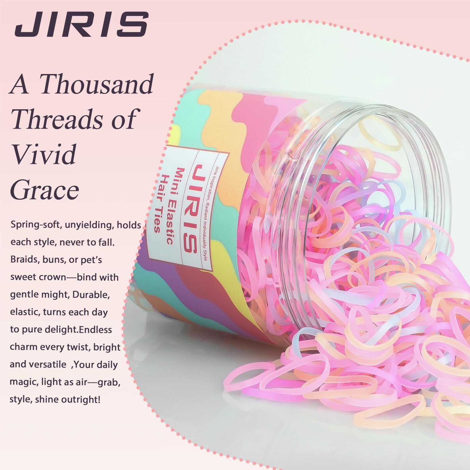 JIRIS bands in backpack with school supplies ready for quick touch-ups