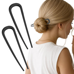 JIRIS pins used in a wedding updo delivering discreet vintage elegance