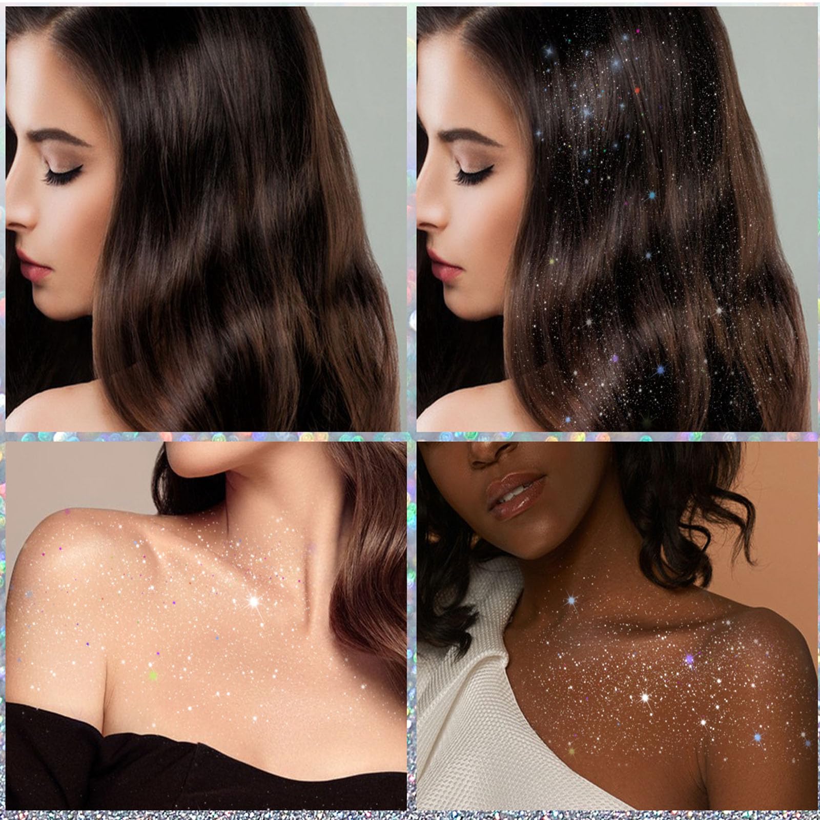 JISKG application on arm showing even shimmer and buildable glow