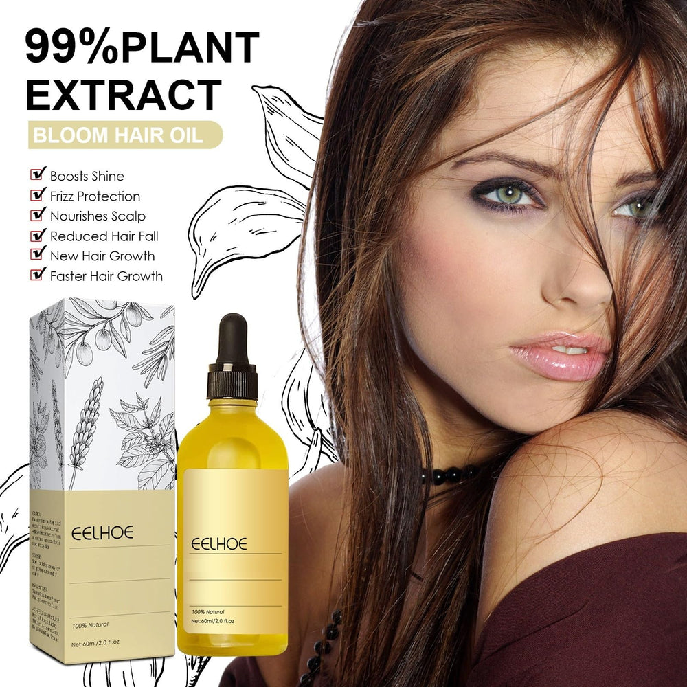 JISKG EELHOE label close-up highlights rosemary oil formula for nourishing scalp and strands