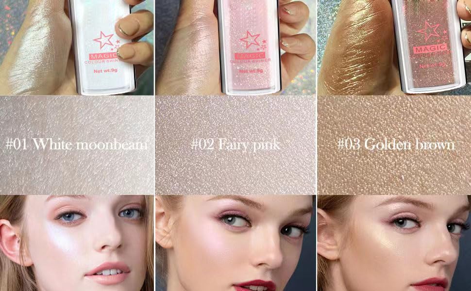 JISKG three shade pan top down, mixable hues for multidimensional glow