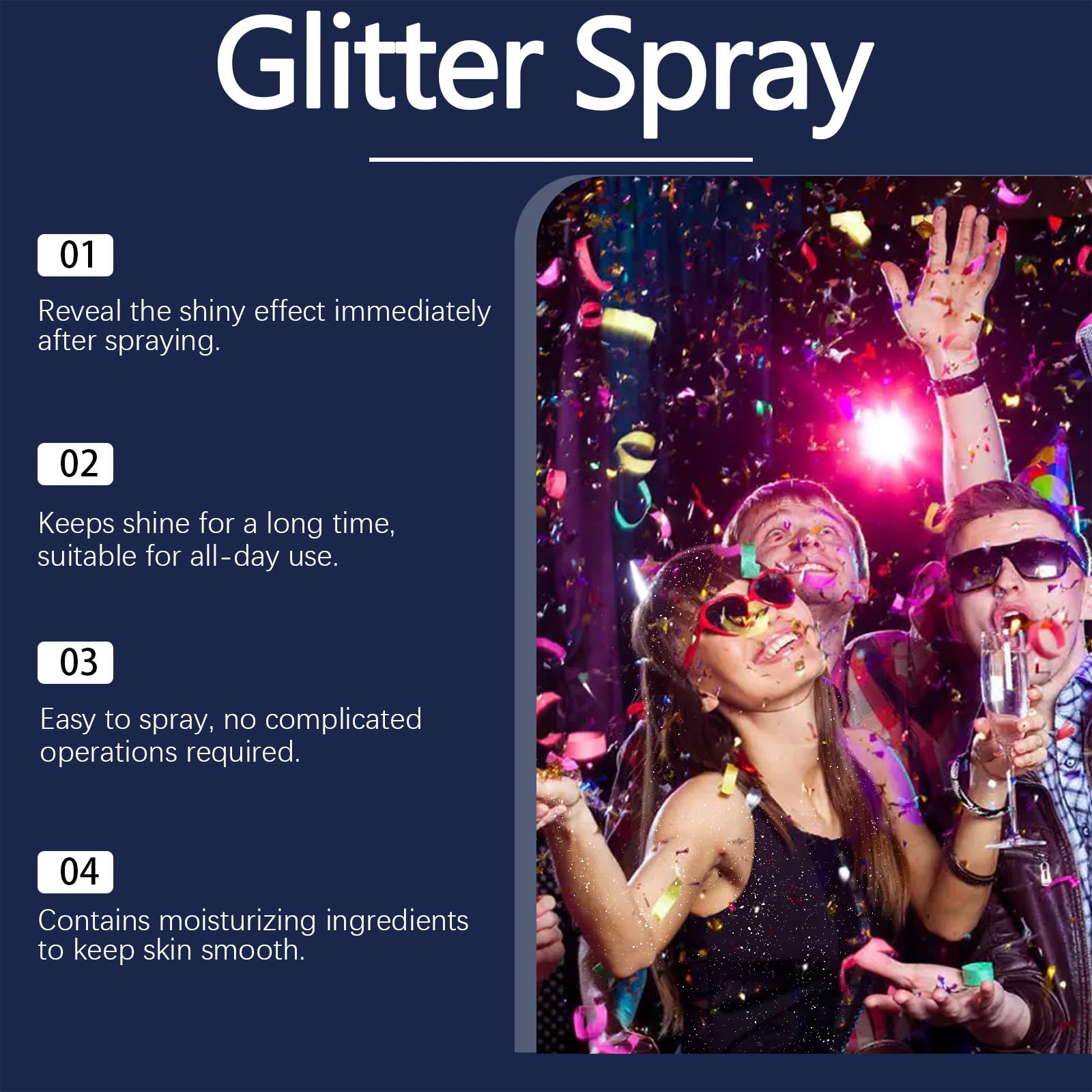 JISKG shimmer under stage light highlighting intense reflective shine