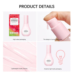 JISKG watermelon slice near bottle hinting at botanical refreshing extract