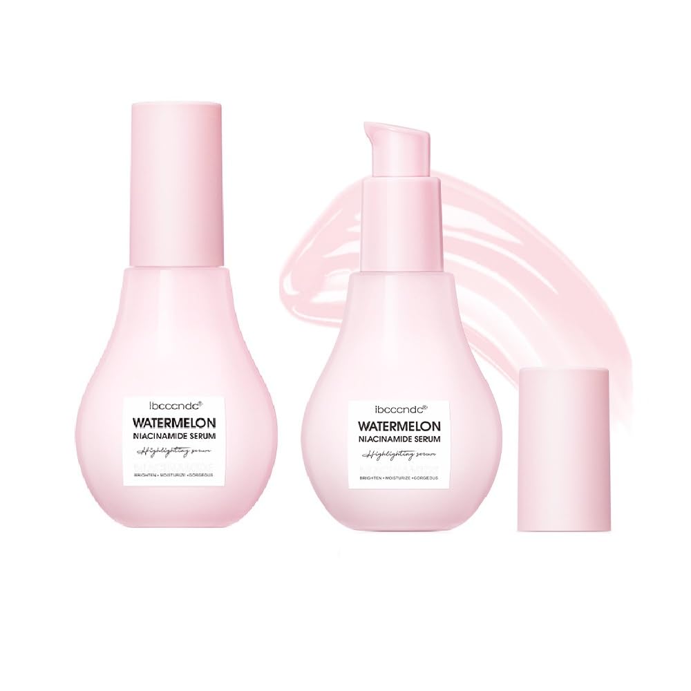 JISKG bottle front view showing compact hydrating serum packaging and glow benefit