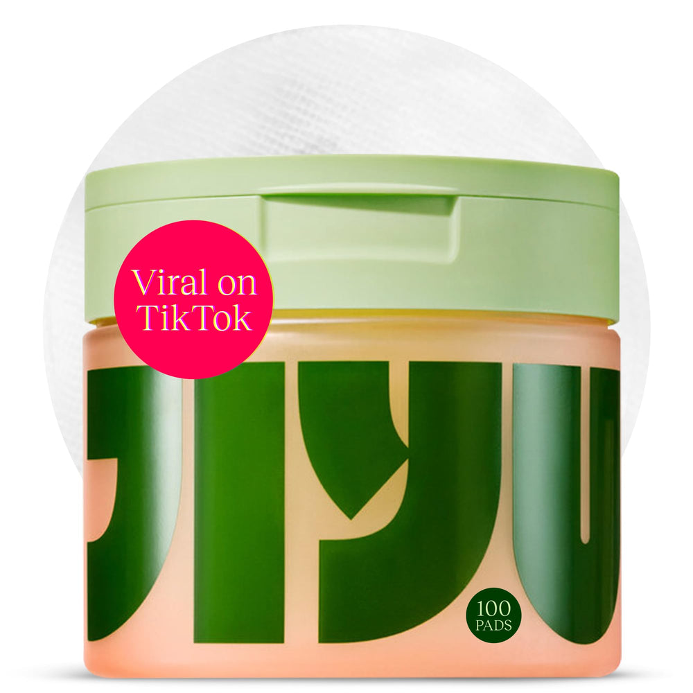 JIYU front packaging showing 100-count pads and product benefit