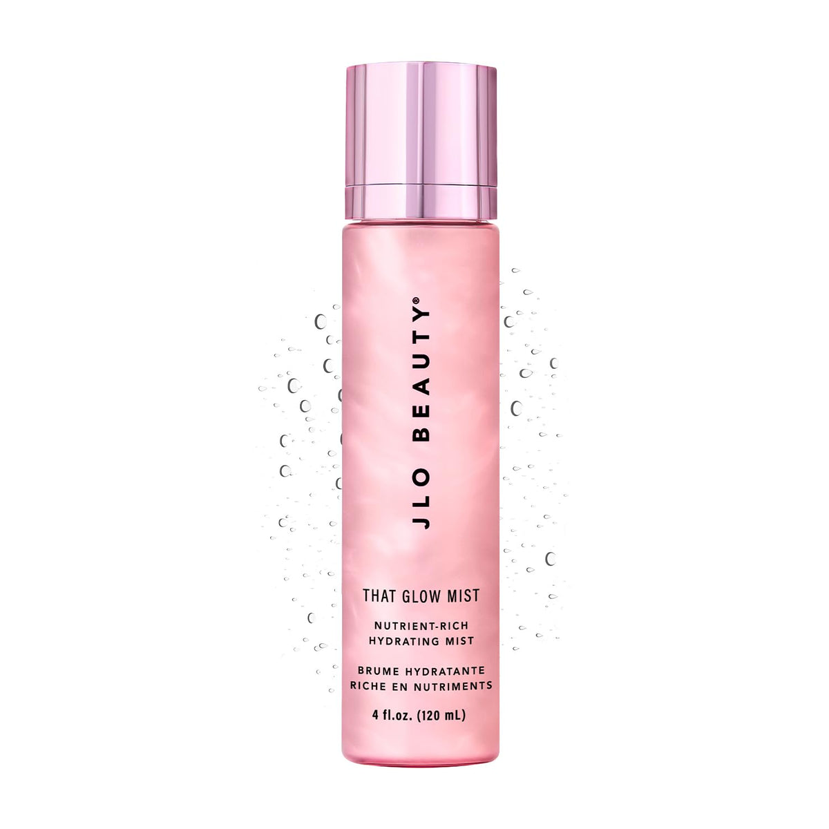 JLO BEAUTY front packaging showing bottle and logo for brand recognition