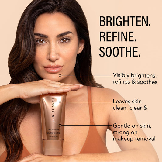 JLO BEAUTY close-up gel texture illustrating smooth application and hydration