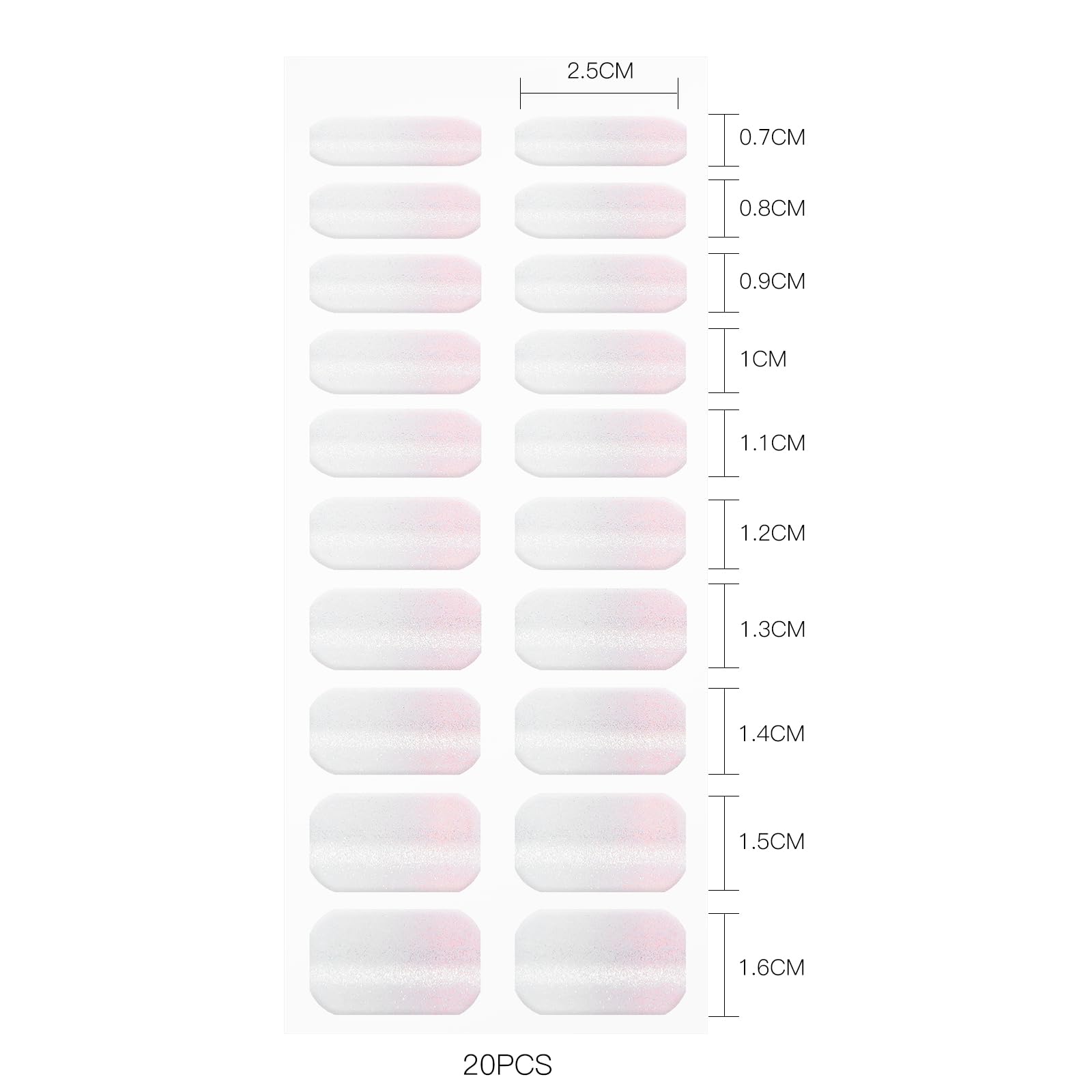 jmeowio cured nails glossy finish, displays durable salon-like shine