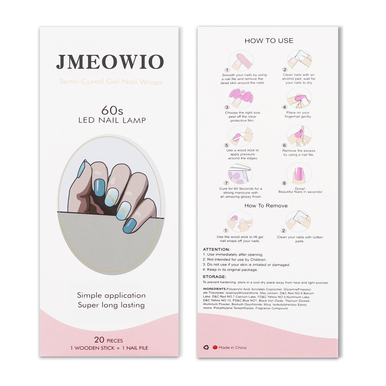 jmeowio finished manicure in lifestyle setting showing ready-to-wear appeal
