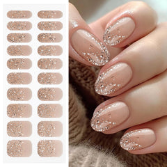 jmeowio front packaging showing kit contents and glitter design benefits salon finish
