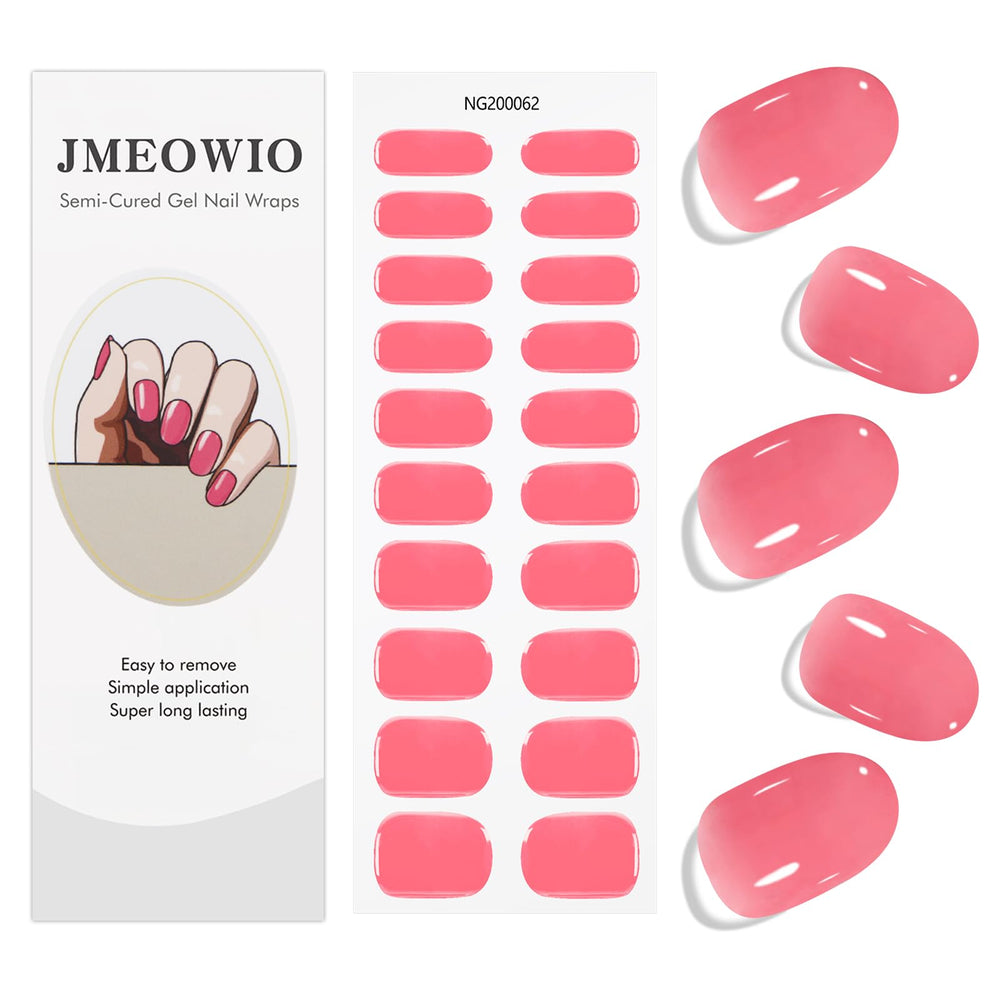jmeowio front packaging showing orange pink wraps and included tools for quick application