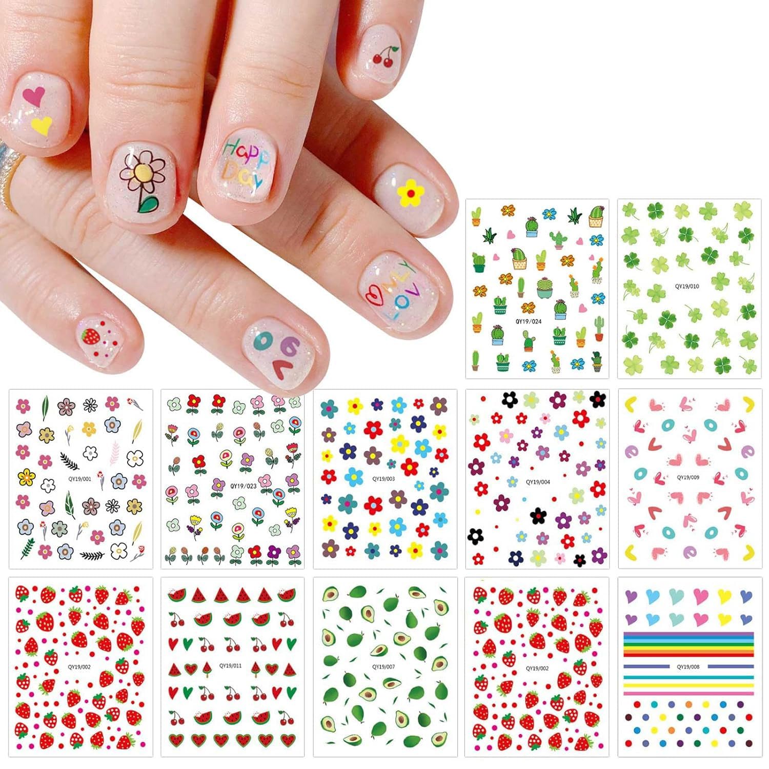 jmeowio front packaging showing playful sticker sheets and bright designs