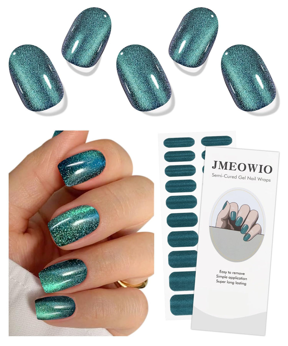 jmeowio front packaging showing green cat eye kit and contents for easy setup