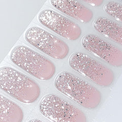 jmeowio finished nails in lifestyle scene showing long-lasting sparkle benefit