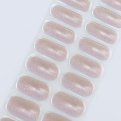 jmeowio under led lamp cure demonstrating salon-hard finish benefit