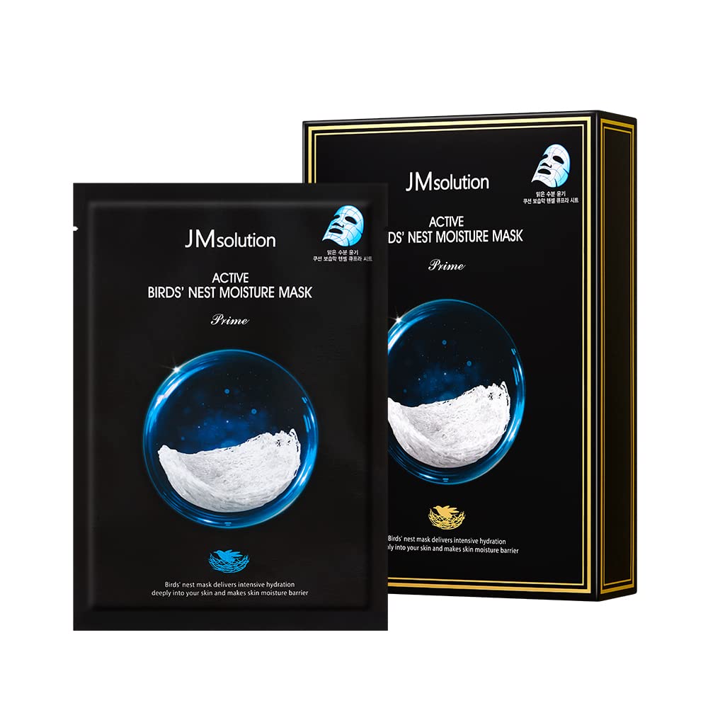 JMsolution front packaging showing mask box and benefit of deep hydration