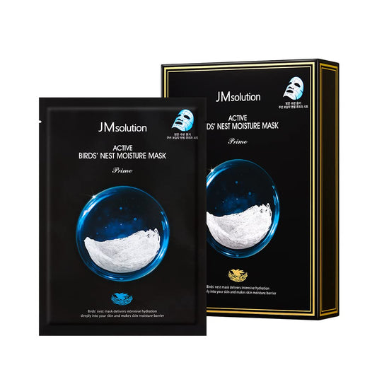 JMsolution front packaging showing mask box and benefit of deep hydration
