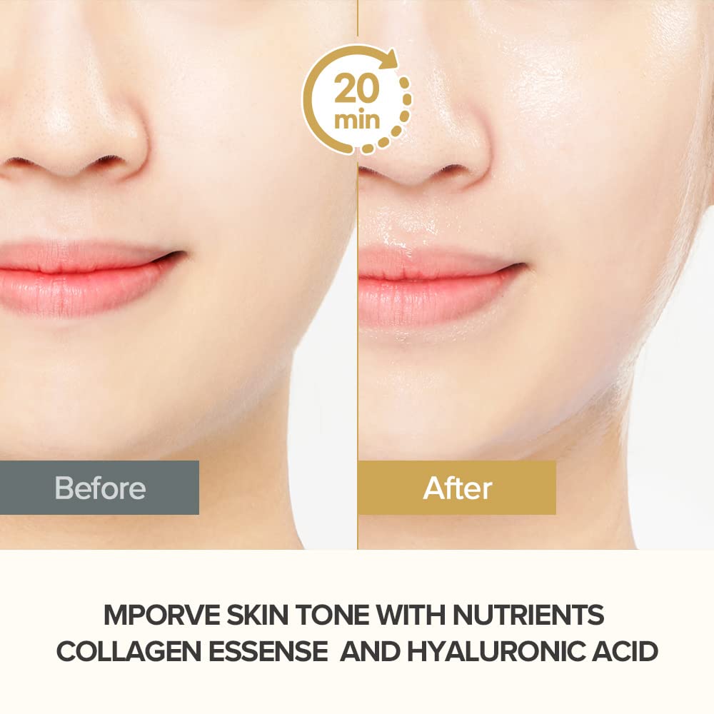 JMsolution mask edge close-up showing precise fit for better absorption