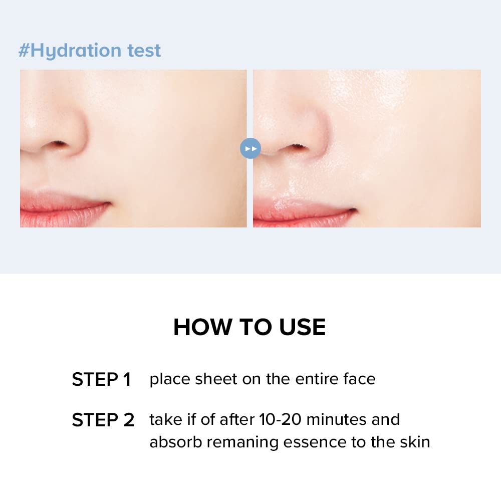 JMsolution mask used in nighttime routine for restorative moisture