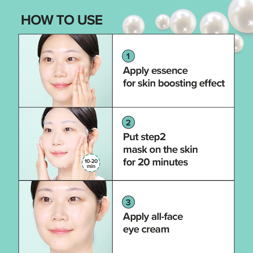 JMsolution three-step set arranged on vanity for an easy routine