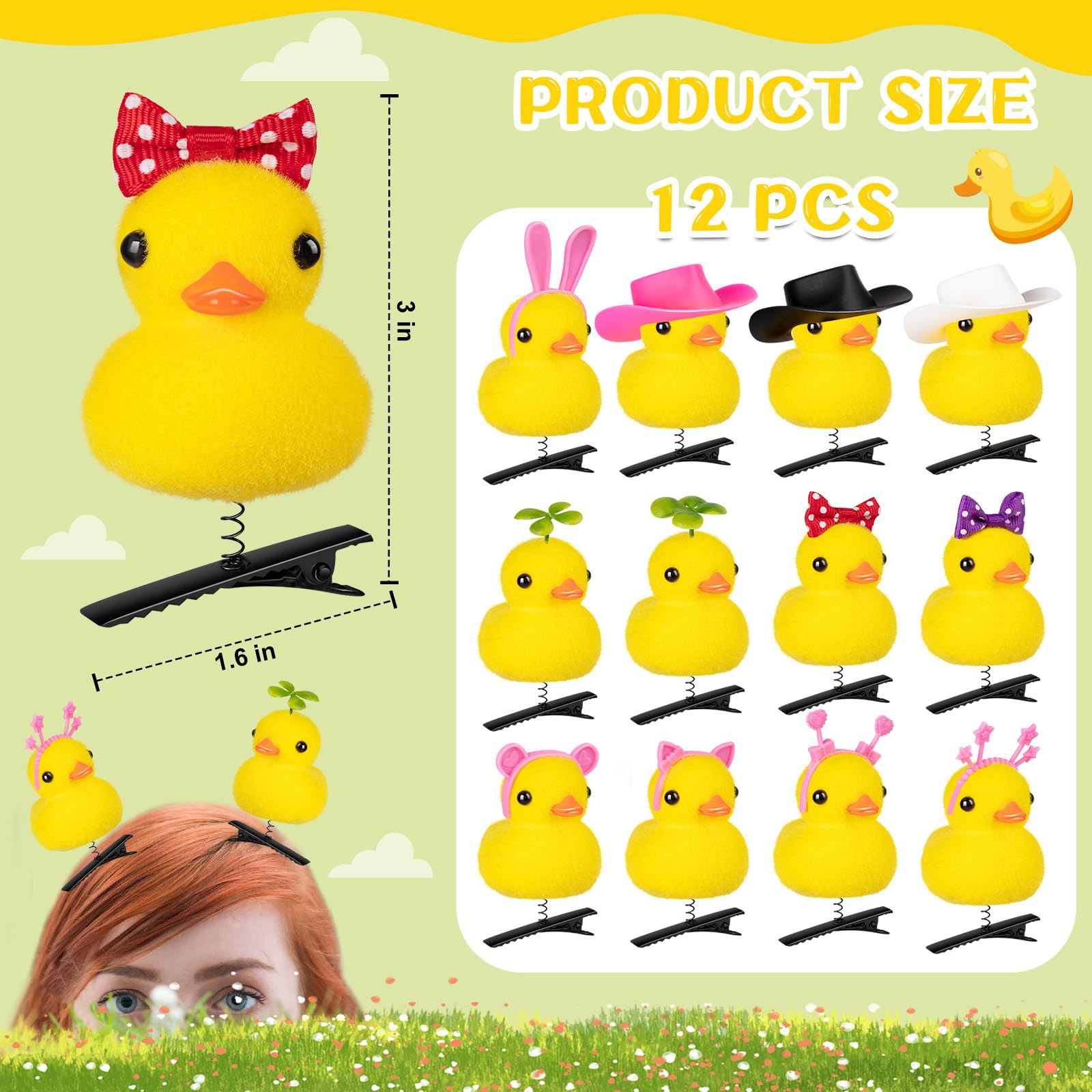 JMZYJZH duck clips on party table as favors creating festive atmosphere