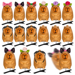 JMZYJZH capybara front packaging displaying all 12 clips for easy selection