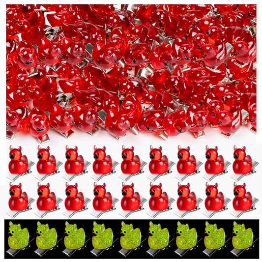 JMZYJZH front packaging showing 42 duck clips, easy bulk styling