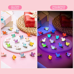 JMZYJZH clips clipped into braids adding playful color and hold