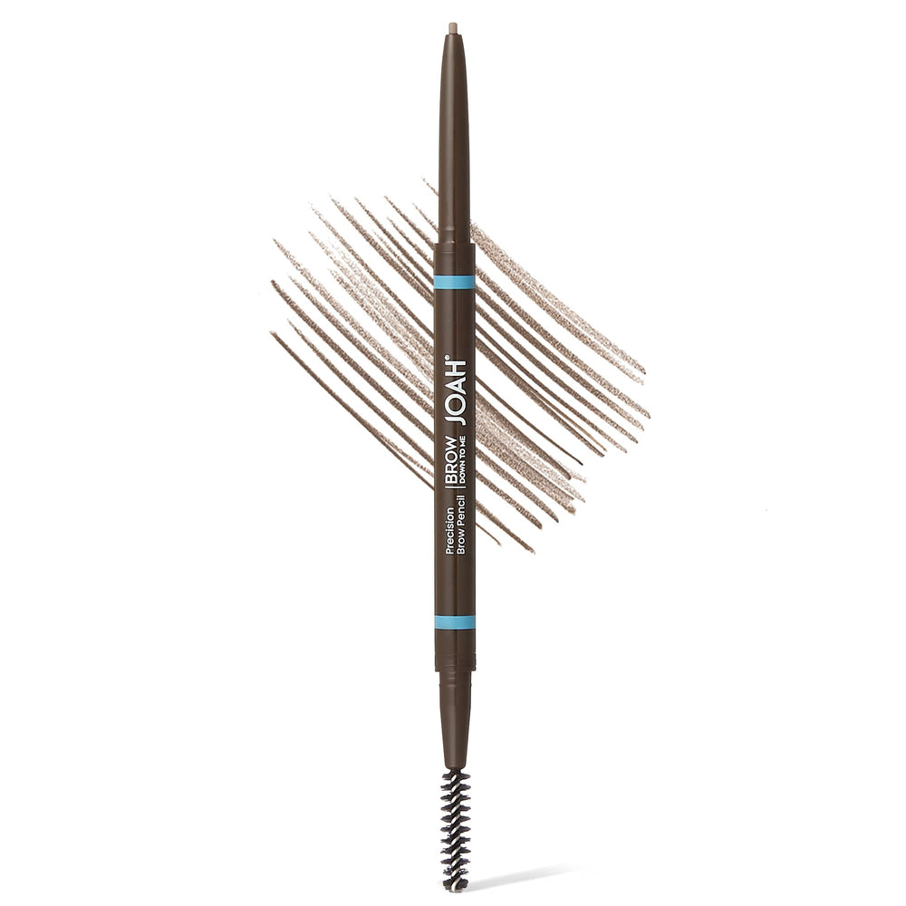 JOAH Brow Down To Me front packaging showing Cool Blonde shade and dual-ended design for travel-ready brows