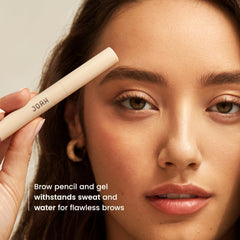 JOAH ash brown swatch on skin illustrating natural color match