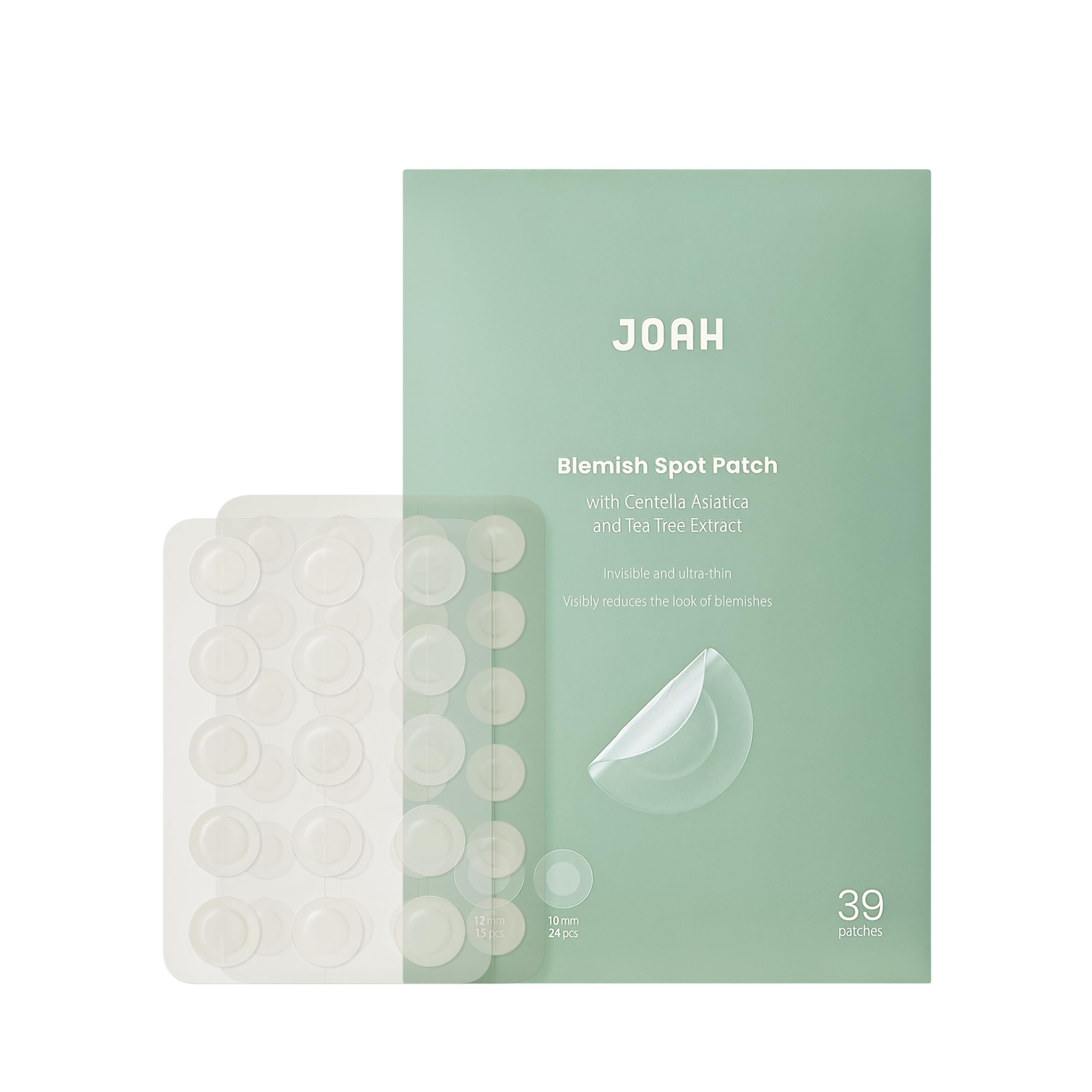 JOAH front packaging showing product name and 39 patches for easy identification