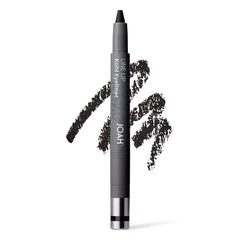 JOAH Line UP Kohl Charcoal front view showing packaging and pencil tip for easy application