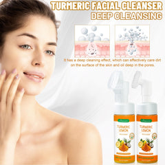 Joanssore foam applied on hand demonstrating easy lather