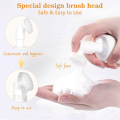 Joanssore silicone brush head detail for effective application