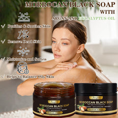 Joanssore soap texture close-up highlighting rich oils and natural finish for softer skin