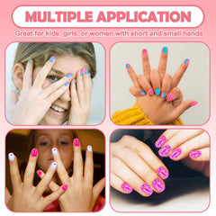 JOAOYO party scene with kids wearing nails demonstrating fun gifting idea