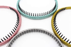 JOBAND close-up of resin teeth displaying gentle grip and scalp-friendly design