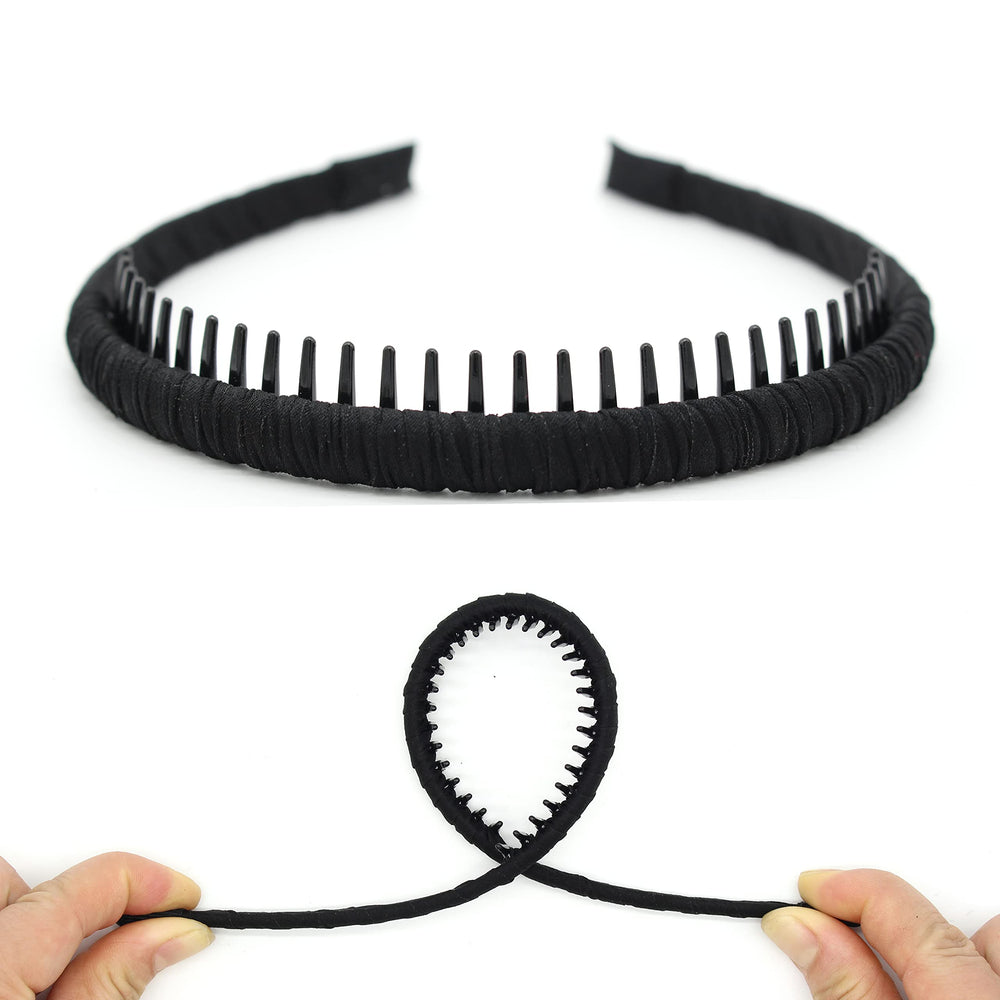 JOBAND close-up of inner teeth showing grip for secure hair hold