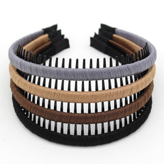 JOBAND front view of zig zag hairbands shows neat packaging and color options