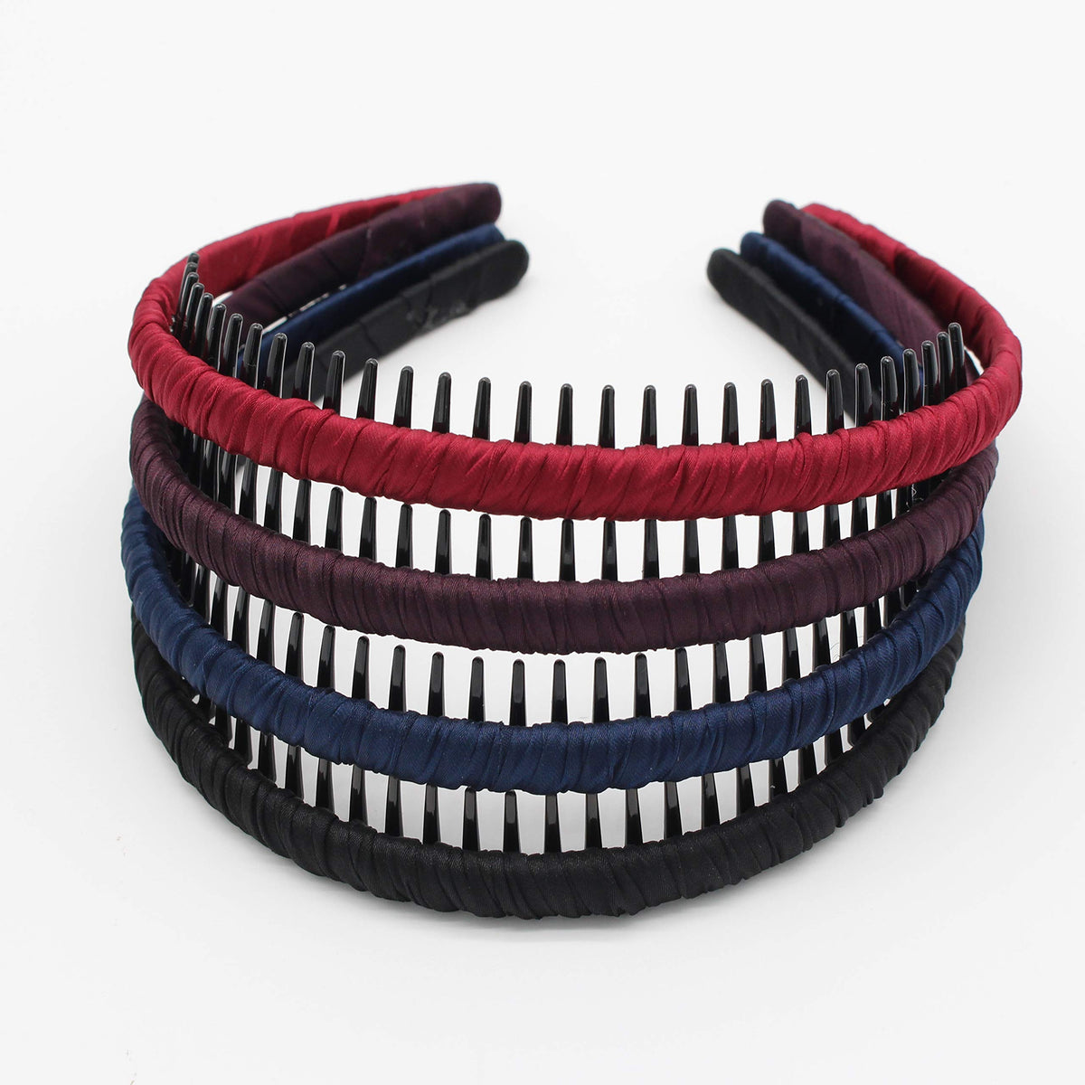 JOBAND front view of four-color hairband pack showing versatility